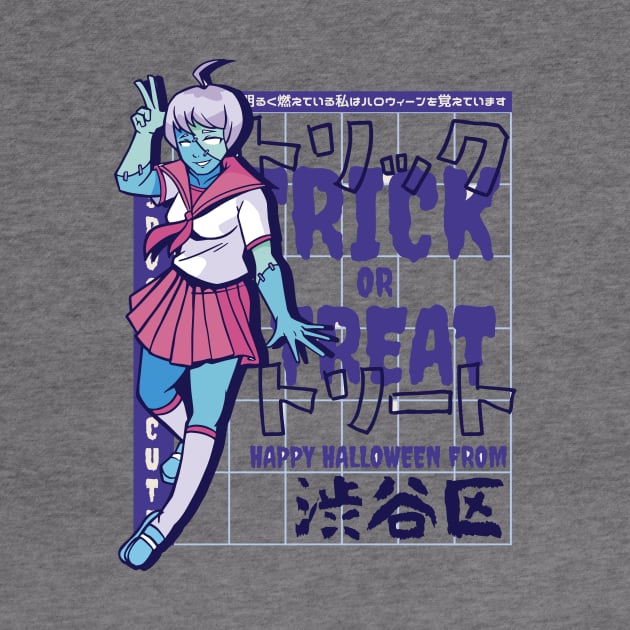 Anime Zombie by LAPublicTees